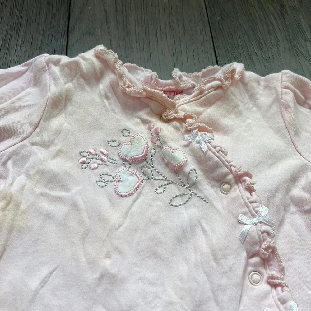 Carter’s/Little me bundle of long sleeve fleece like pajamas